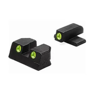 MEPROLIGHT Bersa Thunder 380 Green,Green Front & Rear Iron Sight (ML10242)