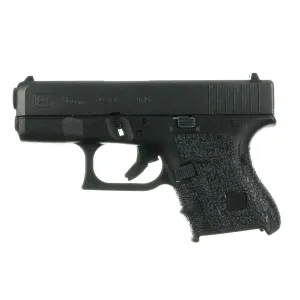 TALON GRIPS for Glock 26/27/28/33/39 Gen4 No Backstrap in Black Rubber (116R)