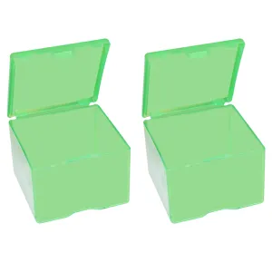 MTM CASE-GARD Clear Green 2-Pack Cast Bullet Box (CAST116)