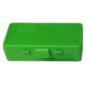 MTM CASE-GARD P-50 Series 50rd Green Large Handgun Ammo Box (P504510)