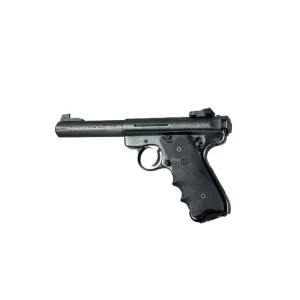 HOGUE Ruger MK II/MK III Rubber Grip with Finger Grooves (82000)