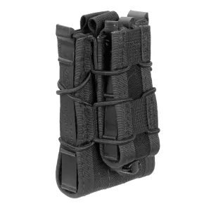HIGH SPEED GEAR Double Decker MOLLE Black Magazine Pouch (11DD00BK)