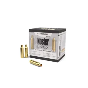 NOSLER 6.5mm Creedmor Unprimed Brass Cases (944824)