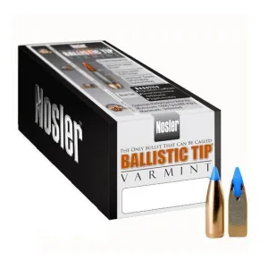 NOSLER Ballistic Tip Varmint .25 Caliber .257" 85Gr BT 100rd Box Bullets (43004)
