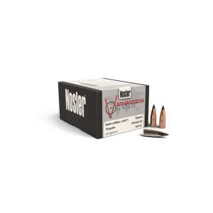 NOSLER Varmageddon 6mm .243" 70Gr FBT 100rd Box Bullets (26123)