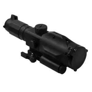 NCSTAR Vism By Ncstar SRT Gen3 3-9x40 P4 Sniper Red/Blue IR Scope with Green Laser (VSRTP3940GV3)