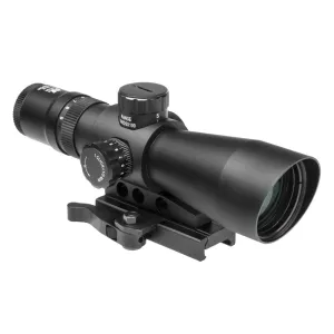 NCSTAR Mark III Tactical Gen2 3-9x42 Mil-Dot Green/Blue IR Black Scope (STM3942GV2)