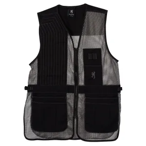 BROWNING Trapper Creek Mesh Black/Gray Shooting Vest (3050269901)