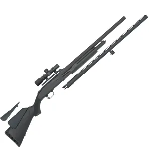 MOSSBERG 500 Combo 12Ga 28in/24in 5rd 2.5x20 Scope Pump-Action Shotgun (58244)