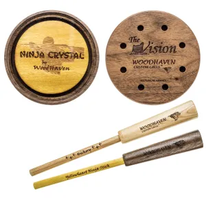 WOODHAVEN Ninja Crystal Friction Turkey Call (WH087)