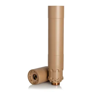 RUGGED SUPPRESSORS Obsidian45 45ACP 6.7x1.37in Flat Dark Earth Suppressor (OBSFDE45)