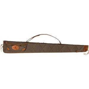 BROWNING Lona Canvas/Leather Flint/Brown 52in Shotgun Case (1413886952)