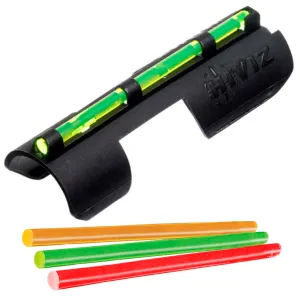 HIVIZ Snap-On Front Green-Red Tactical Plain Barrel Shotgun Sight (MPB-TAC)