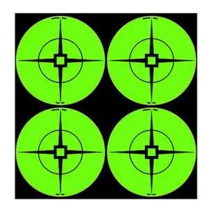 BIRCHWOOD CASEY 3in Round Adhesive Target, 40 Count Targets on 10 Pages (33933)