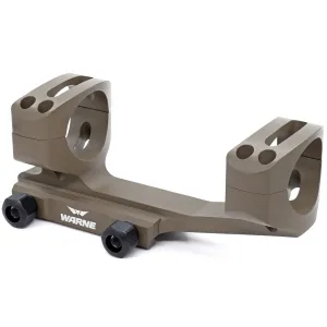 WARNE Gen 2 Extended Skeletonized 30mm Dark Earth MSR Mount (XSKEL30DE)