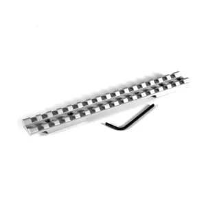 EVOLUTION GUN WORKS Savage Round Back Short Action Silver Picatinny Rail Scope Mount (41010)