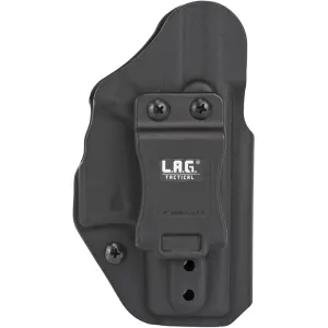 L.A.G. Tactical Liberator MK II Fits Glock 43/43X Ambidextrous Kydex Black Holster (70001)