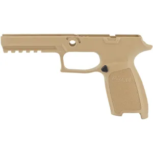 SIG SAUER Fits P320 9mm/40 Auto/357 Full Size Small Coyote Grip Module Assembly (GRIP-MOD-F-943-SM-COY)