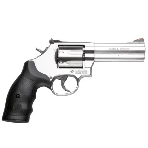 S&W 686 Plus 357 Mag,38 Special +P 4in 7rd Satin Stainless Revolver (164194)