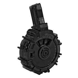 PROMAG 22LR 30rd Smoke Polymer Drum Magazine for Remington 597 (REM-A2)