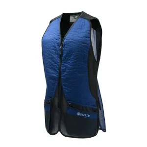 BERETTA Mens Silver Pigeon Evo Blue Total Eclipse/Royal Blue Vest (GT781T155305AZ)