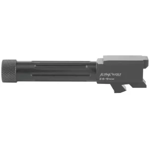 LONE WOLF AlphaWolf 9mm Threaded 1/2x28 Barrel For M/26 (AW-26TH)