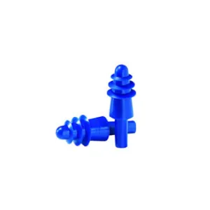 HOWARD LEIGHT AirSoft Flanged Corded Reusable 2-Pair Shooting Earplugs (1521)