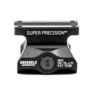 GEISSELE AUTOMATICS Super Precision Lower 1/3 Co-Witness Black Trijicon MRO Mount (05-470B)