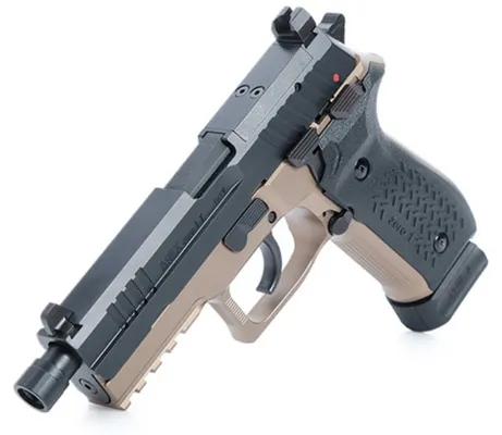 Arex Zero 1 Tactical Flat Dark Earth 9mm 4.9 Threaded Barrel 20-Rounds OR
