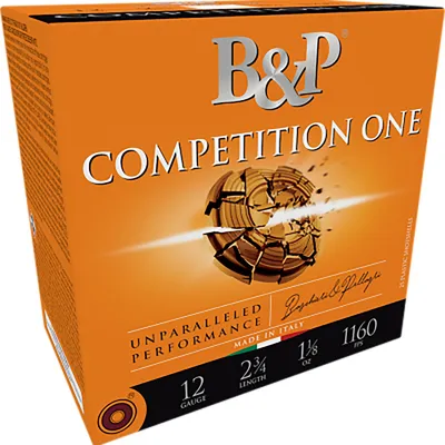 B&P Competition One 12 GA-2.75 #7.5 Shot 1-1/8 oz 25-Rounds