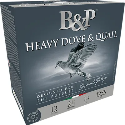 B&P Heavy Dove & Quail 28 GA-2.75 #7.5 Shot 15/16 oz 25-Rounds