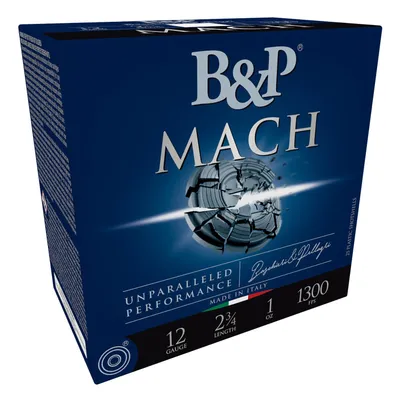 B&P Mach 12 GA-2.75 #7.5 Shot 1 oz 25-Rounds