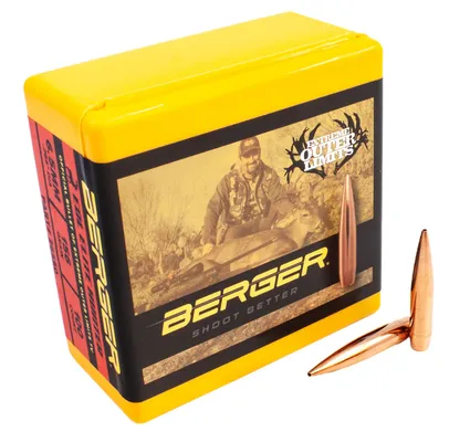 Berger Bullets Elite Hunter 6.5mm / .264 156 Grain 100-Count BT