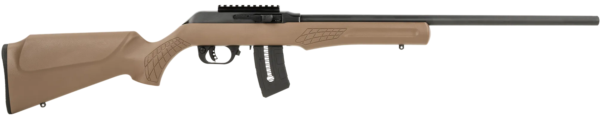 Braztech/Rossi RS22 Coyote Brown .22 Mag 21 Barrel 10-Rounds Picatinny Rail