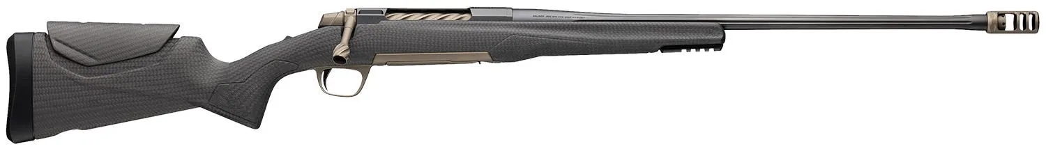 Browning X-Bolt 2 Pro SPR Black / Carbon Fiber 6.5 PRC 20 Spiral Fluted Threaded Barrel 3-Rounds