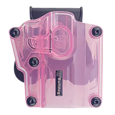 Bulldog Max Multi Fit OWB Paddle Holster Transparent Pink RH