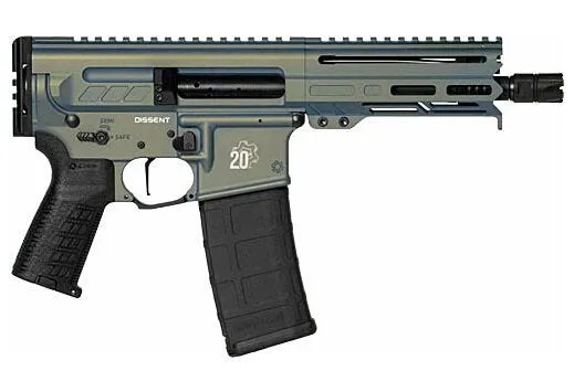 CMMG Dissent Mk4 Pistol 5.56mm 6.5 Barrel 30-Rounds Northern Lights