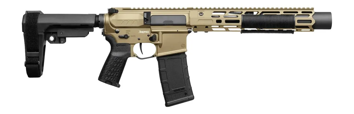 CMMG Zeroed Banshee Mk4 Coyote Tan .300 AAC Blackout 6.5 Threaded Barrel 30-Rounds