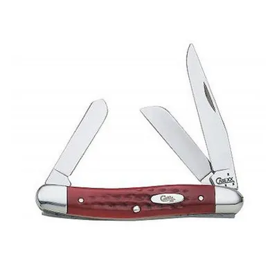 Case XX Old Red WORN Medium StockMAN