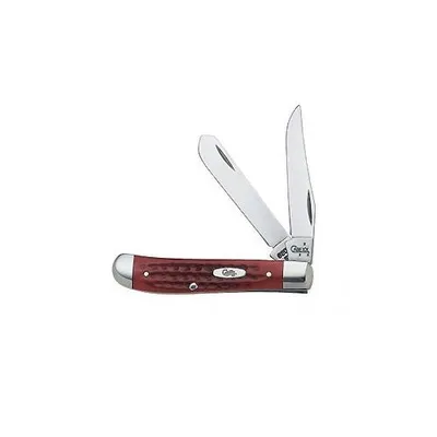 Case XX Old Red WORN Mini Trapper