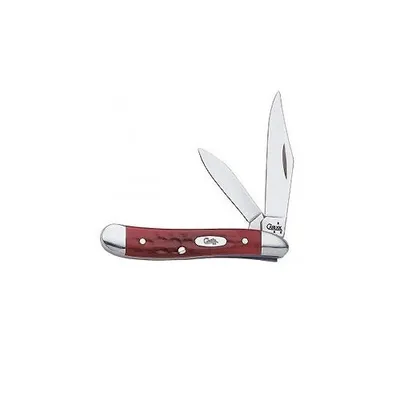 Case XX Old Red Pocket WORN Peanut