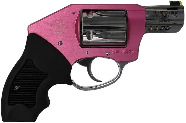 Charter Arms Off Duty Coyote Pink .380 ACP 2 Ported Barrel 5-Rounds