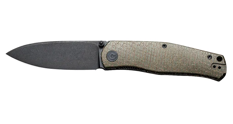Civivi Knives Sokoke Green EDC 3.35 Folding Plain Edge 14C28N Blade