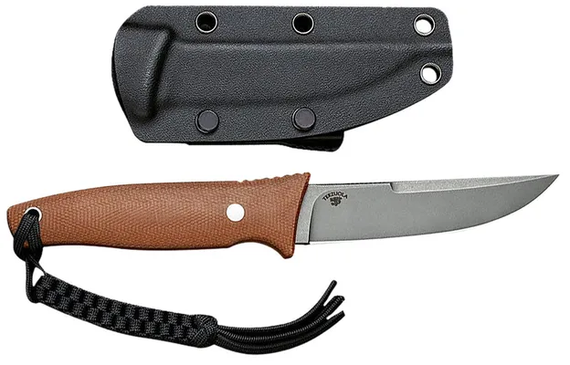 Civivi Knives Tamashii Brown 4.07 Plain Edge Straight Back D2 Blade
