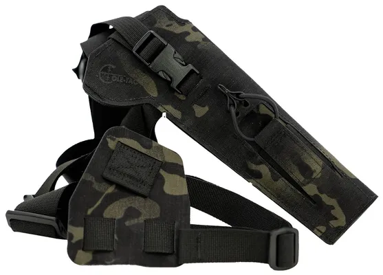 Cole-tac Varmint Wrangler Black Multicam Pistol Holder Chest Holster Multi-Cam LH