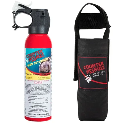 Counter Assault Bear Spray 8.10 oz w/ Holster