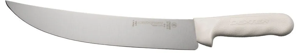 Dexter Sani-Safe 10 Cimeter Knife White Handle