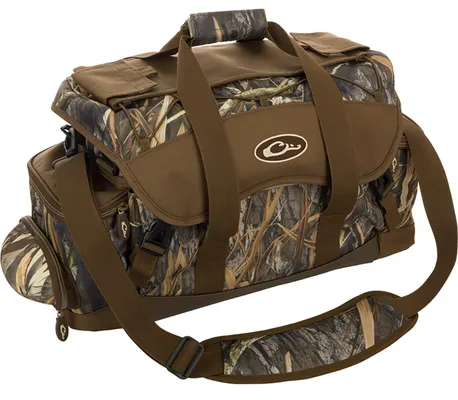 Drake Waterfowl Blind Bag Refuge Mossy Oak Bottomland Large Nylon Duffle Bag