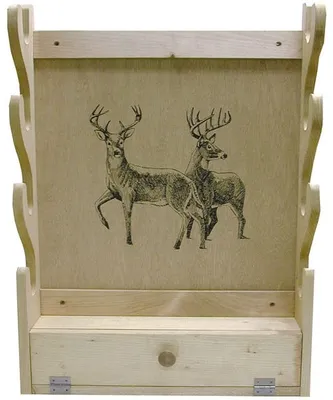Evans Sports 4-Gun Gun Rack w/Storage