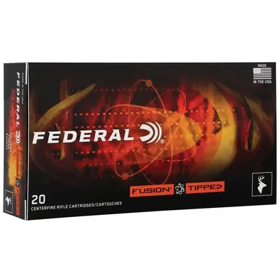Federal Fusion Tipped .300 AAC Blackout 190 Grain 20-Rounds PT